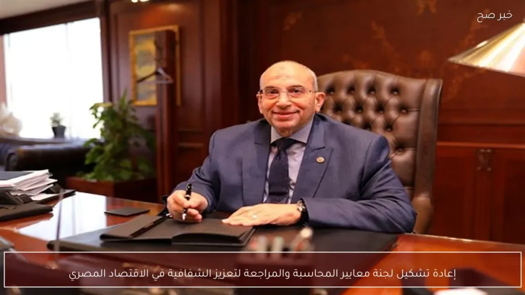 إعادة تشكيل لجنة معايير المحاسبة والمراجعة لتعزيز الشفافية في الاقتصاد المصري