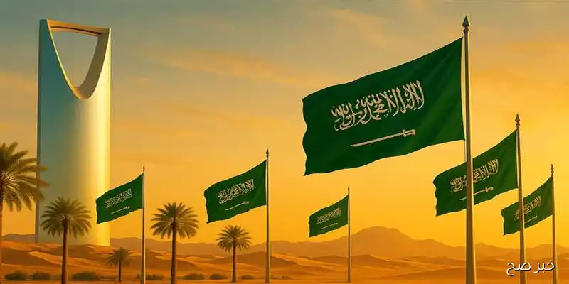 موعد اجازة اليوم الوطني السعودي تحت شعار (عزنا بطبعا) واجمل عبارات معايده هذه المناسبة الوطنيه