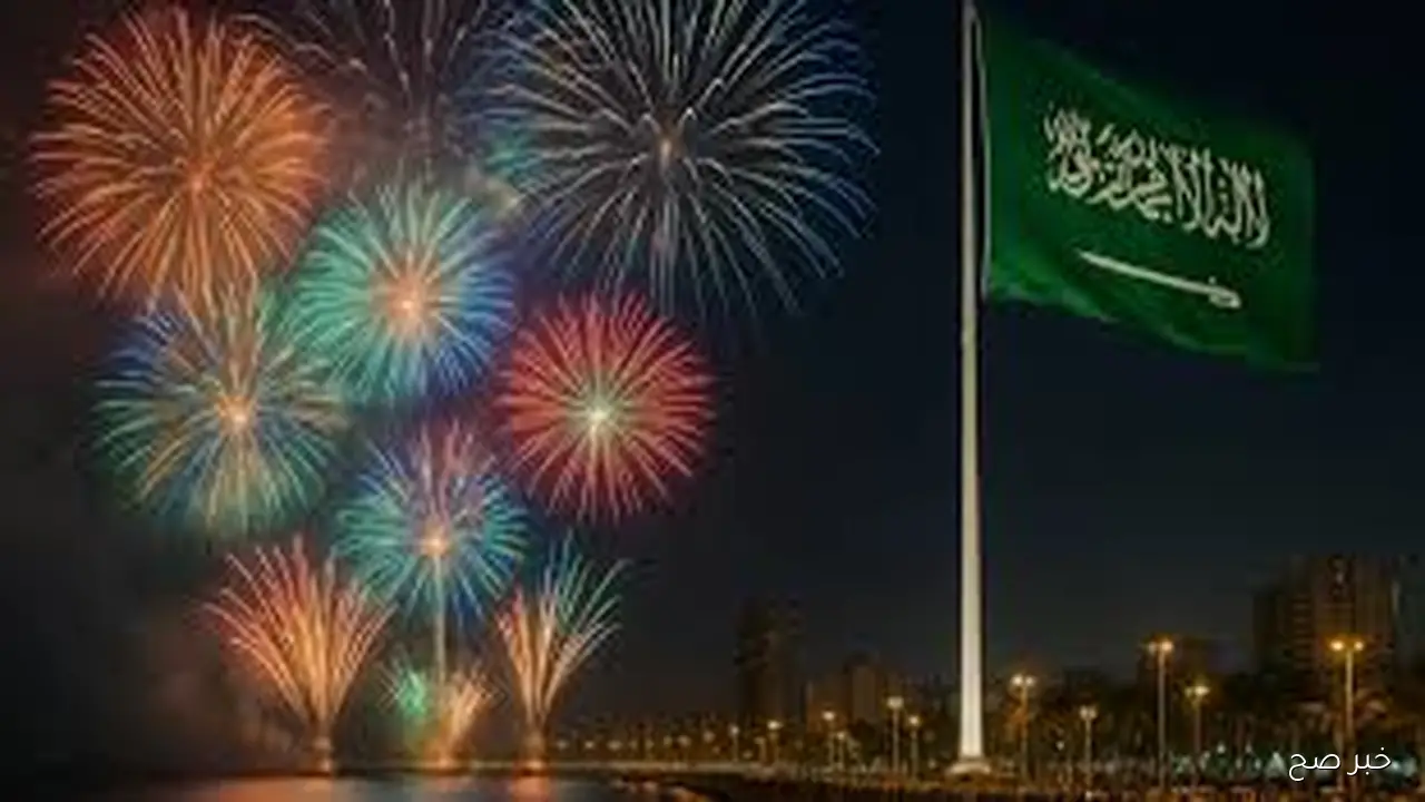 دام عزك يا وطنى الغالي.. فعاليات اليوم الوطني 95 الرياض وأماكن الألعاب النارية في المملكة