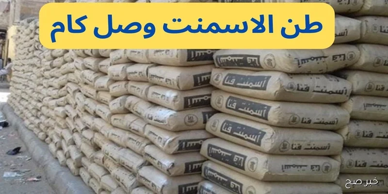 ارتفاع سعر طن الأسمنت اليوم في جميع الشركات والمصانع.. الأسباب والعوامل المؤثرة