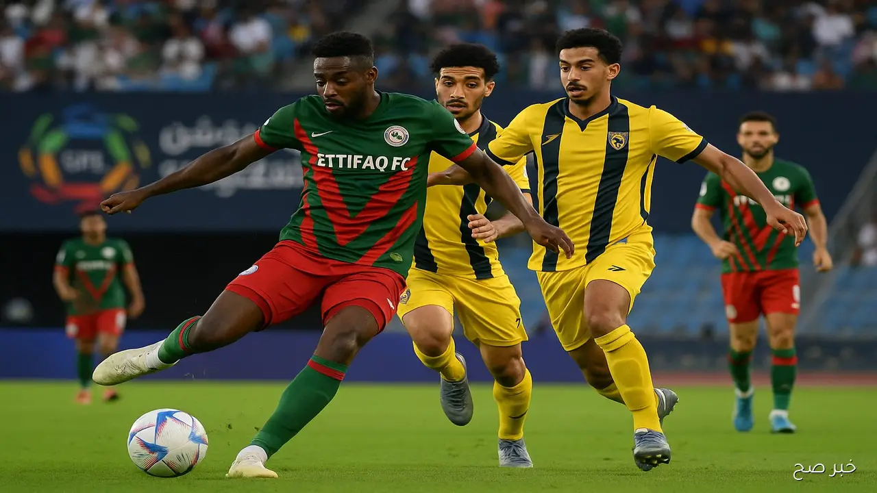 موعد مباراة الاتفاق ضد الحزم اليوم في دوري روشن السعودي 2025-2026 والقنوات الناقلة