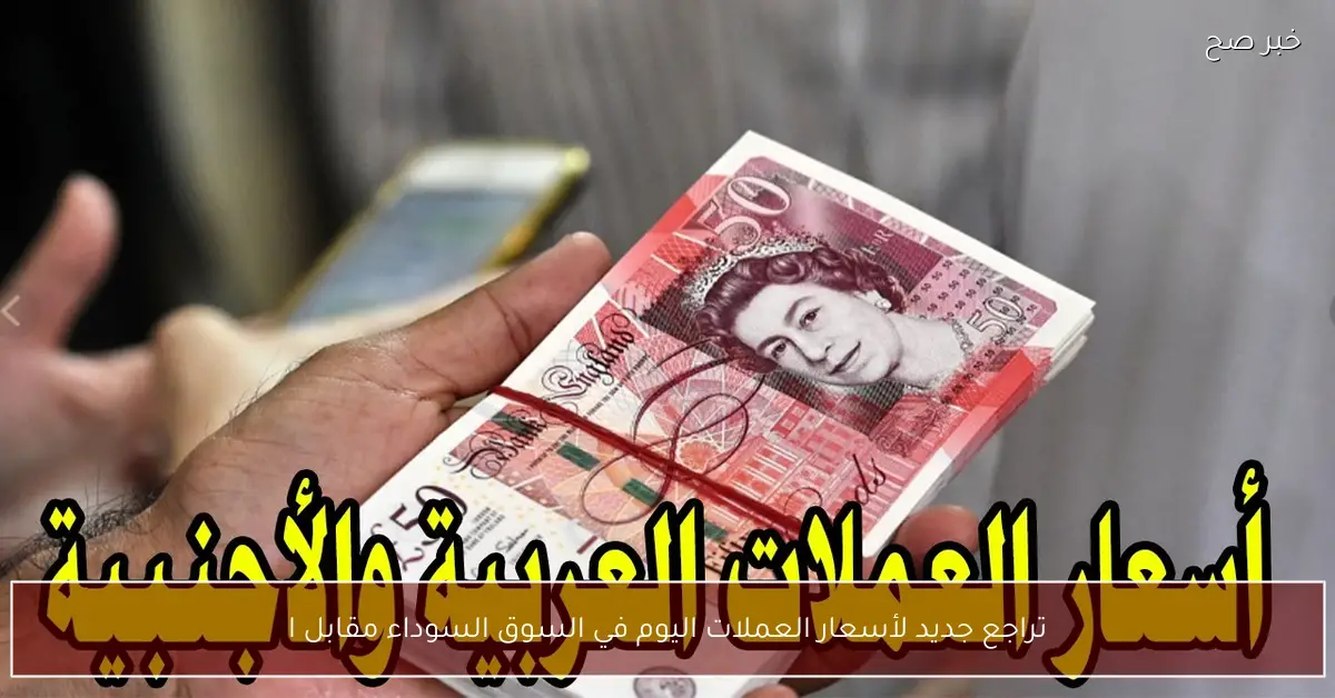 تراجع جديد لأسعار العملات اليوم في السوق السوداء مقابل الجنية المصري