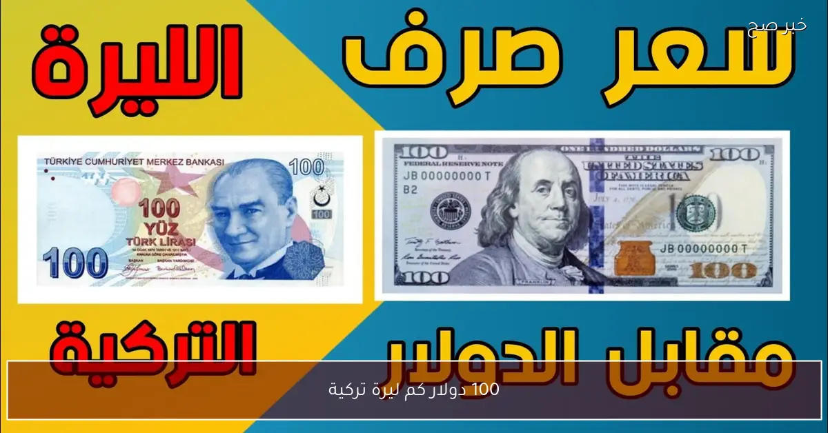 هبوط ام ارتفاع؟.. 100 دولار كم ليرة تركية اليوم الاربعاء 3-12-2025 بالتعاملات المسائية