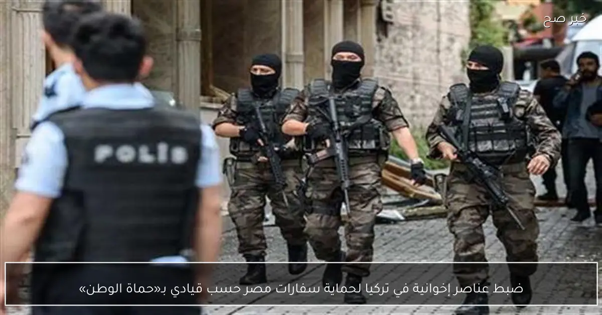 ضبط عناصر إخوانية في تركيا لحماية سفارات مصر حسب قيادي بـ«حماة الوطن»