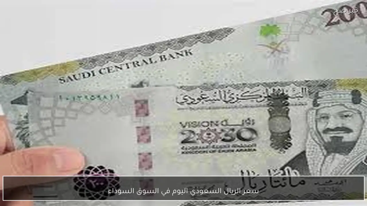 سعر الريال السعودي اليوم في السوق السوداء الثلاثاء 20-1-2026 مقابل الجنيه المصري.. “آخر تحديث”