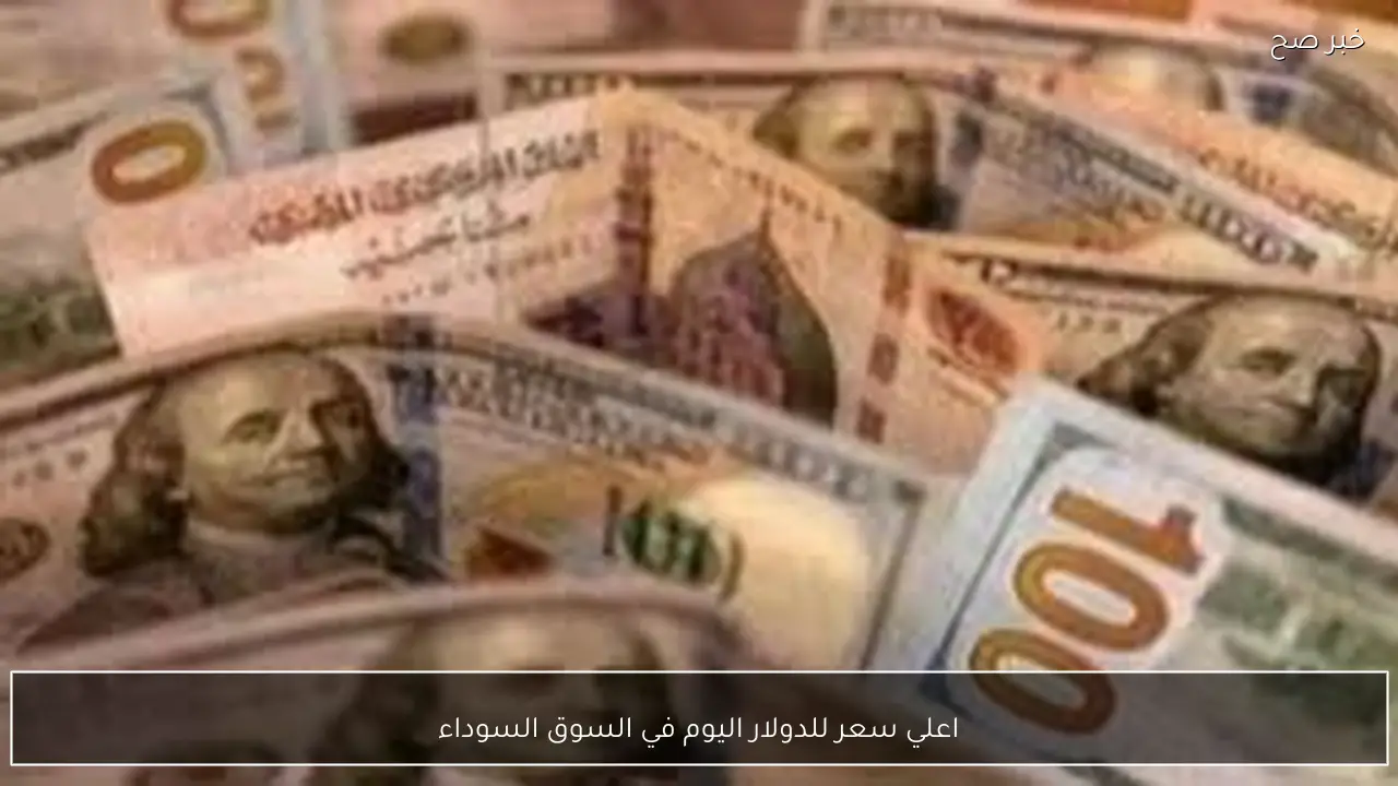 اعلي سعر للدولار اليوم في السوق السوداء الخميس 22 يناير 2026 مقابل الجنيه المصري بيع وشراء