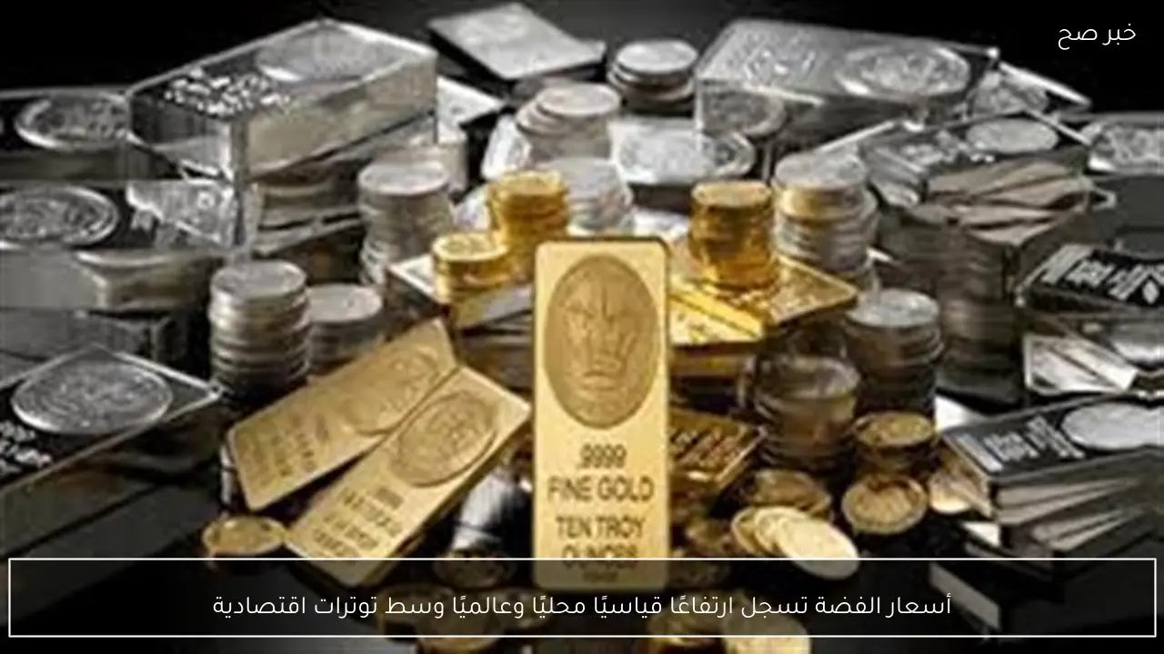 أسعار الفضة تسجل ارتفاعًا قياسيًا محليًا وعالميًا وسط توترات اقتصادية