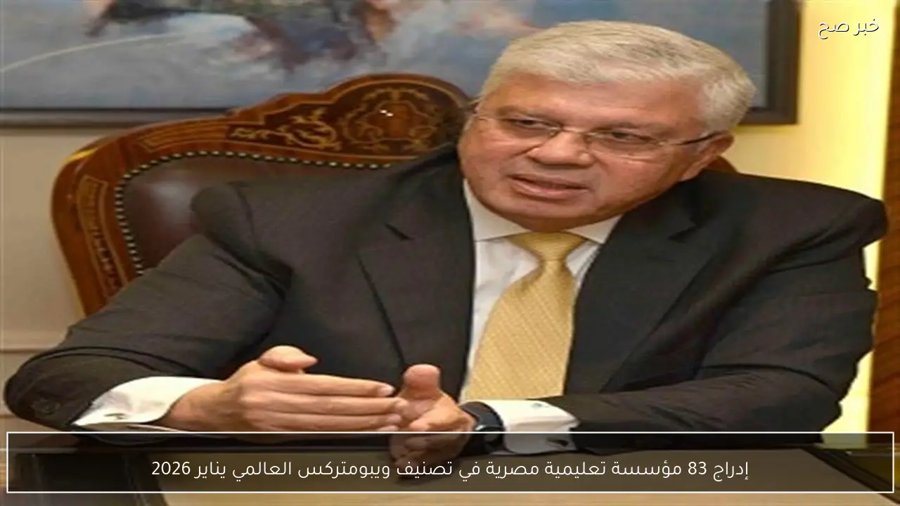 إدراج 83 مؤسسة تعليمية مصرية في تصنيف ويبومتركس العالمي يناير 2026