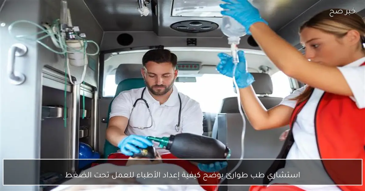 استشاري طب طوارئ يوضح كيفية إعداد الأطباء للعمل تحت الضغط