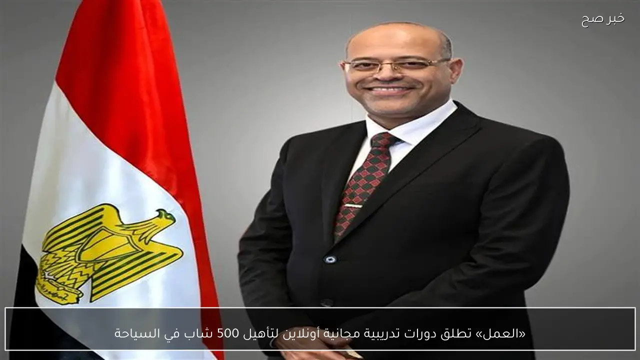 «العمل» تطلق دورات تدريبية مجانية أونلاين لتأهيل 500 شاب في السياحة