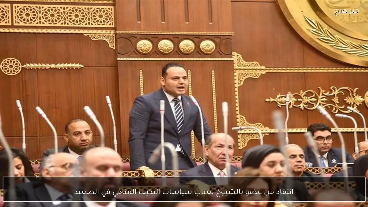 انتقاد من عضو بالشيوخ لغياب سياسات التكيف المناخي في الصعيد