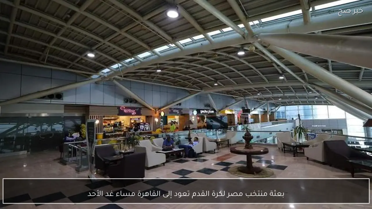 بعثة منتخب مصر لكرة القدم تعود إلى القاهرة مساء غد الأحد