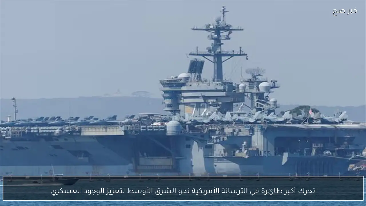 تحرك أكبر طائرة في الترسانة الأمريكية نحو الشرق الأوسط لتعزيز الوجود العسكري