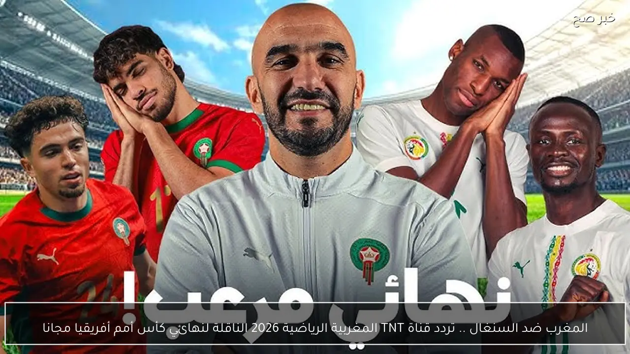 المغرب ضد السنغال .. تردد قناة TNT المغربية الرياضية 2026 الناقلة لنهائي كأس أمم أفريقيا مجانا