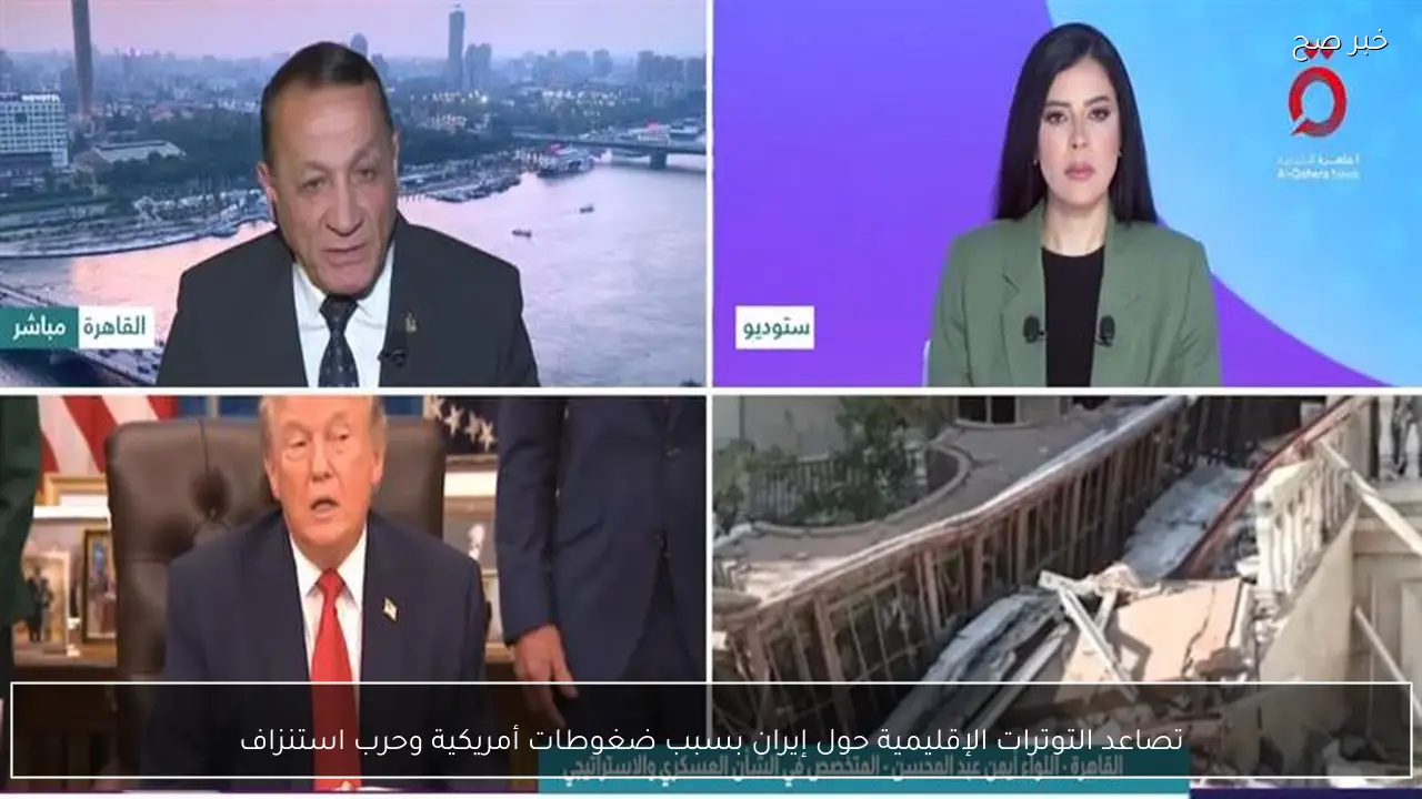 تصاعد التوترات الإقليمية حول إيران بسبب ضغوطات أمريكية وحرب استنزاف