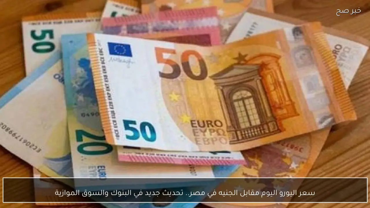 سعر اليورو اليوم مقابل الجنيه في مصر.. تحديث جديد في البنوك والسوق الموازية
