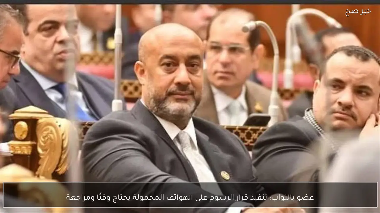 عضو بالنواب: تنفيذ قرار الرسوم على الهواتف المحمولة يحتاج وقتًا ومراجعة