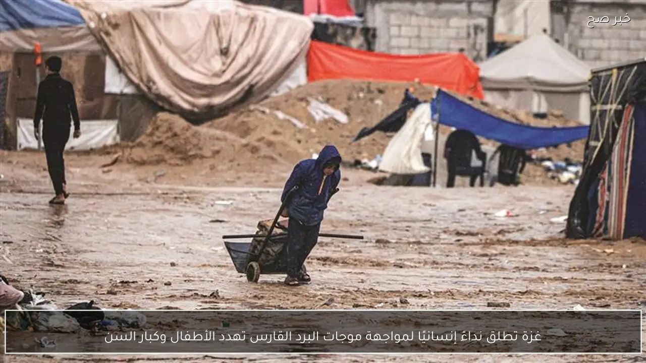 غزة تطلق نداءً إنسانيًا لمواجهة موجات البرد القارس تهدد الأطفال وكبار السن