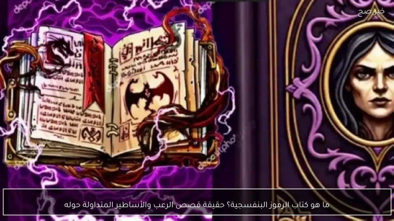 ما هو كتاب الرموز البنفسجية؟ حقيقة قصص الرعب والأساطير المتداولة حوله