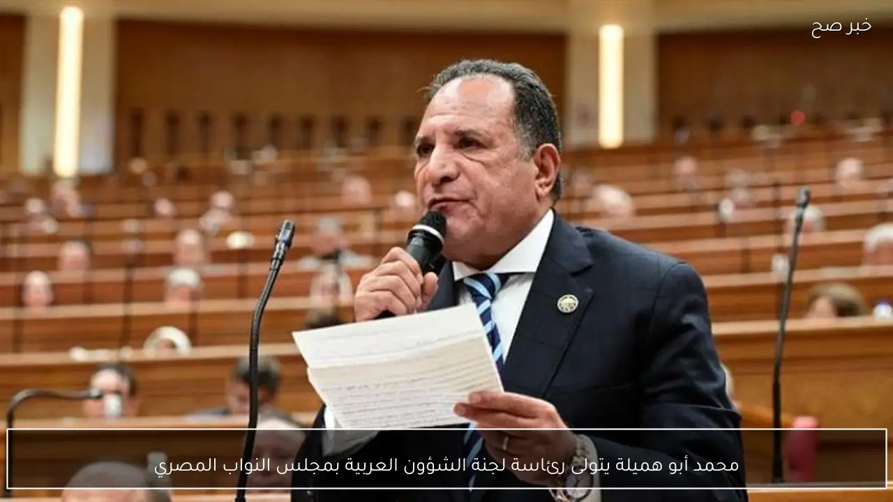 محمد أبو هميلة يتولى رئاسة لجنة الشؤون العربية بمجلس النواب المصري