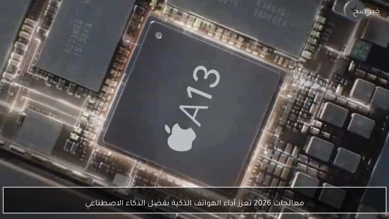 معالجات 2026 تعزز أداء الهواتف الذكية بفضل الذكاء الاصطناعي