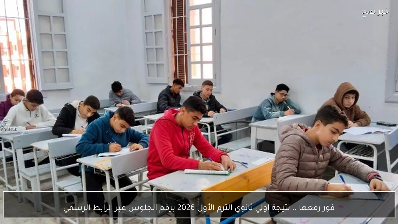 فور رفعها .. نتيجة اولي ثانوي الترم الأول 2026 برقم الجلوس عبر الرابط الرسمي