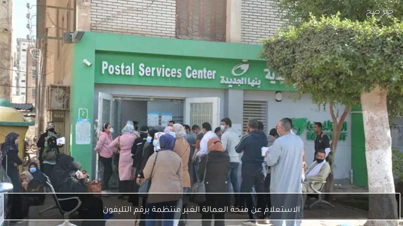 طريقة الاستعلام عن منحة العمالة الغير منتظمة برقم التليفون 2026 وأرقام الخط الساخن