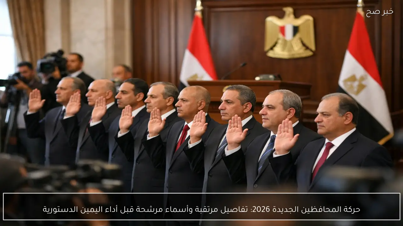 حركة المحافظين الجديدة 2026: تفاصيل مرتقبة وأسماء مرشحة قبل أداء اليمين الدستورية