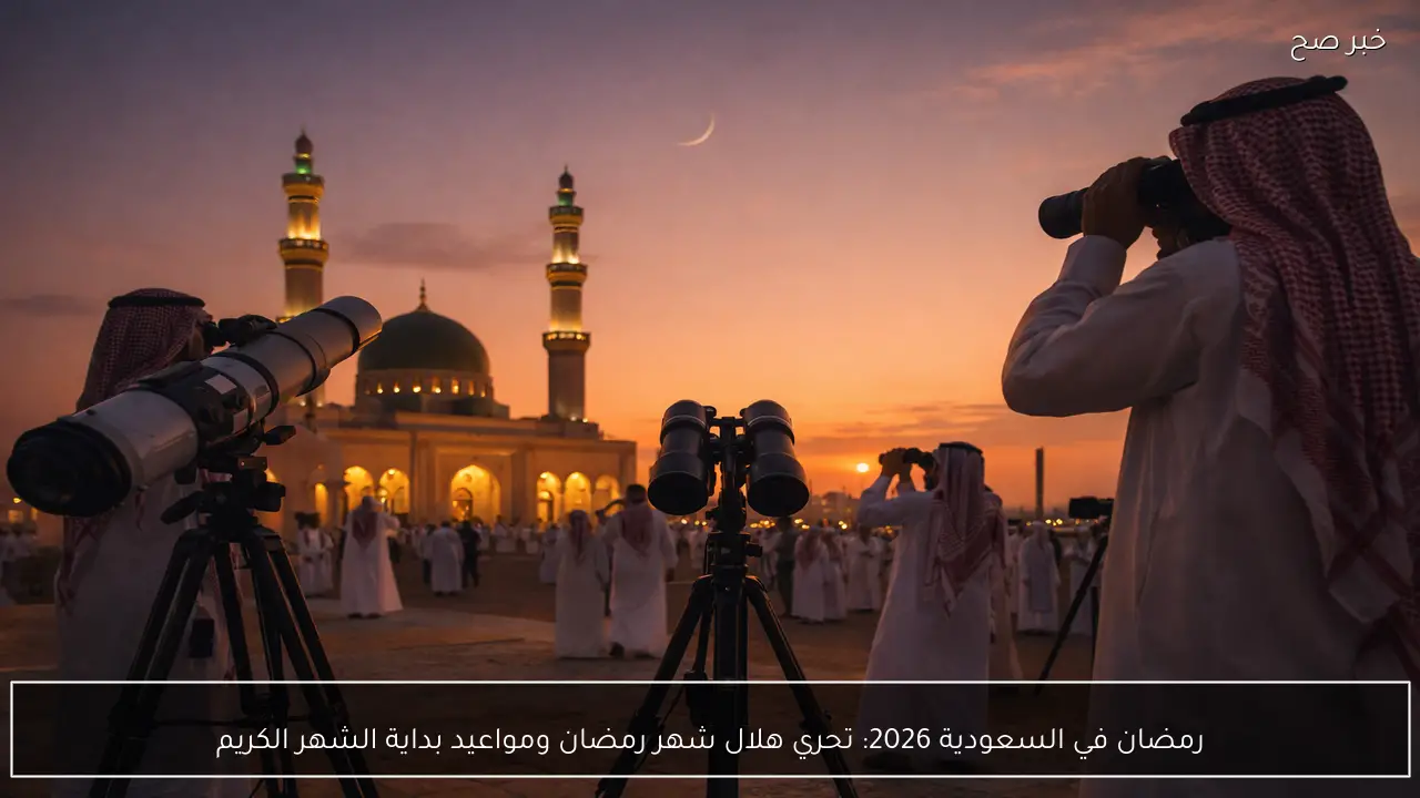 رمضان في السعودية 2026: تحري هلال شهر رمضان ومواعيد بداية الشهر الكريم