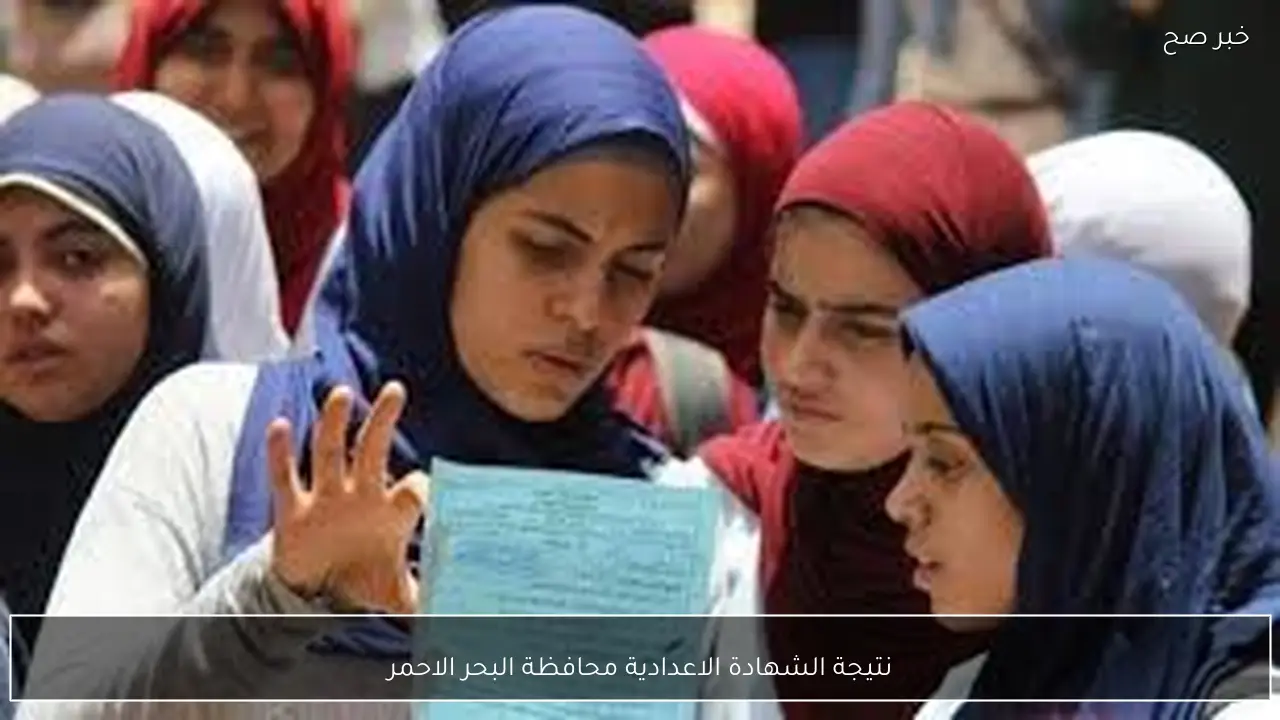 قريبًا.. نتيجة الشهادة الاعدادية محافظة البحر الاحمر 2026 الترم الاول بالاسم والرقم الجلوس عبر الموقع الرسمي