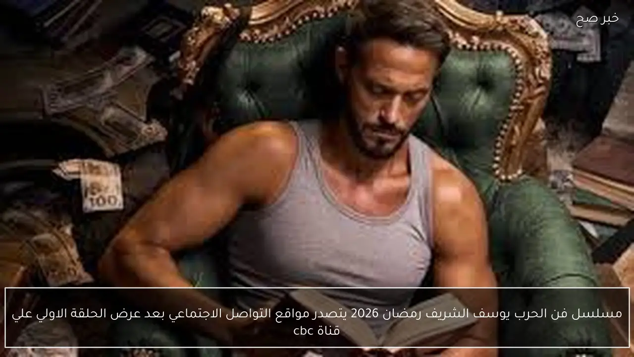 مسلسل فن الحرب يوسف الشريف رمضان 2026 يتصدر مواقع التواصل الاجتماعي بعد عرض الحلقة الاولي علي قناة cbc