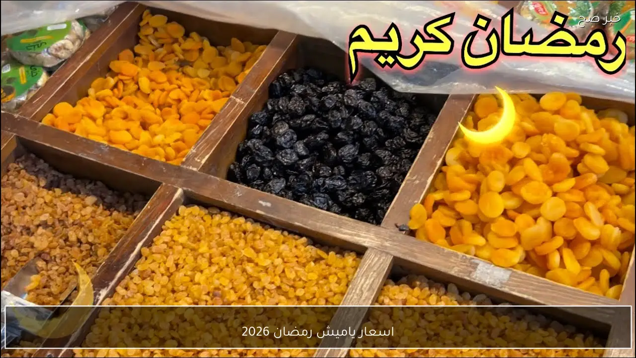 قائمة اسعار ياميش رمضان 2026.. كل ما تحتاج معرفته عن المكسرات والفواكه المجففة
