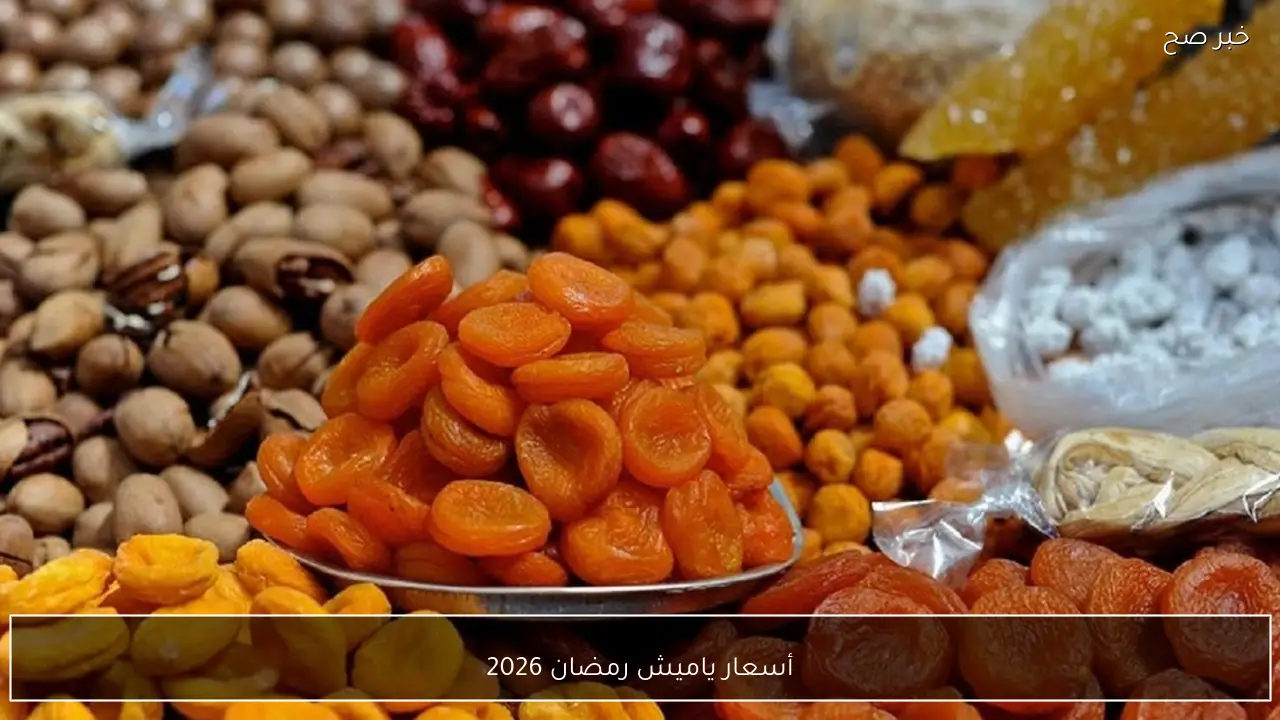 أسعار ياميش رمضان 2026 في المجمعات الاستهلاكية وقائمة الأسعار الكاملة