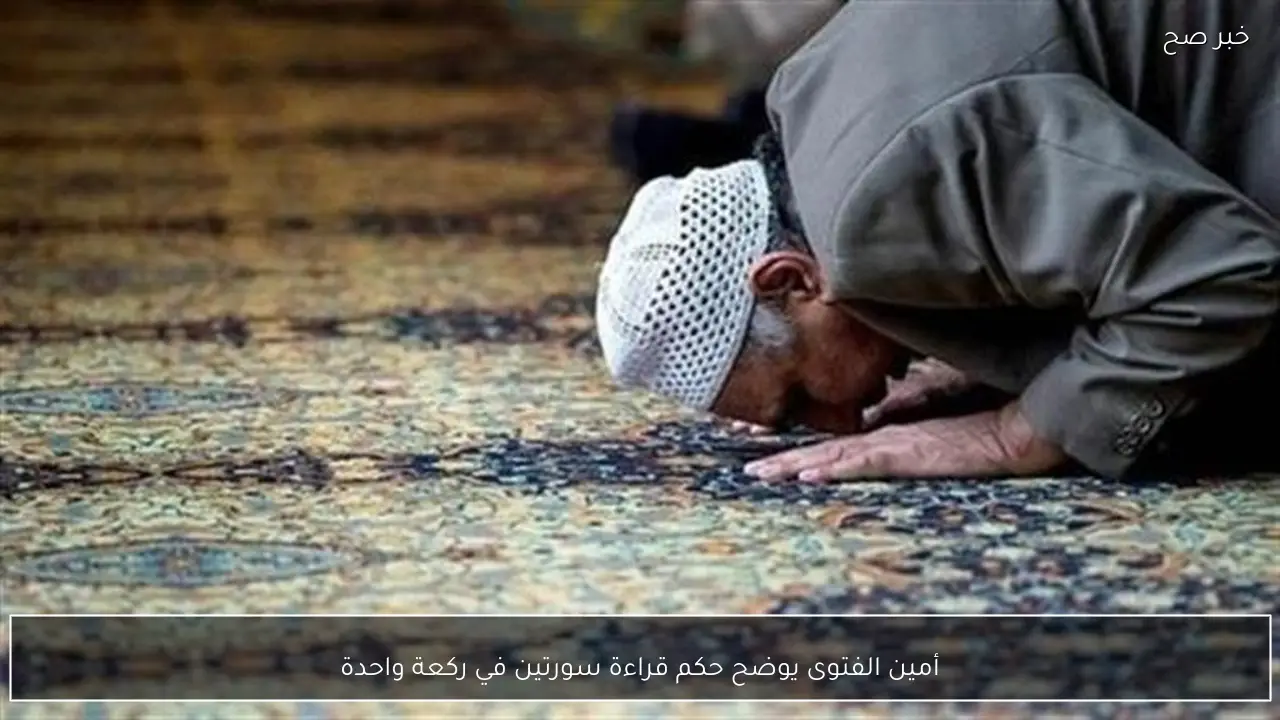 أمين الفتوى يوضح حكم قراءة سورتين في ركعة واحدة