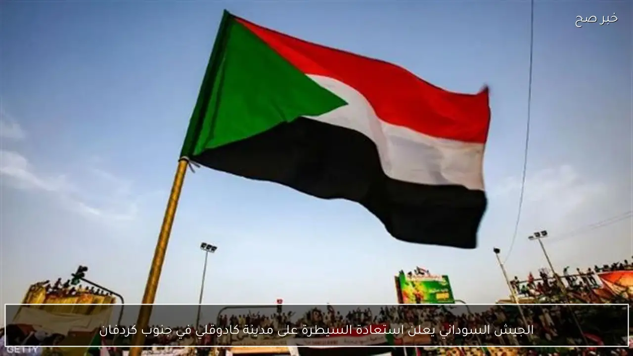 الجيش السوداني يعلن استعادة السيطرة على مدينة كادوقلي في جنوب كردفان
