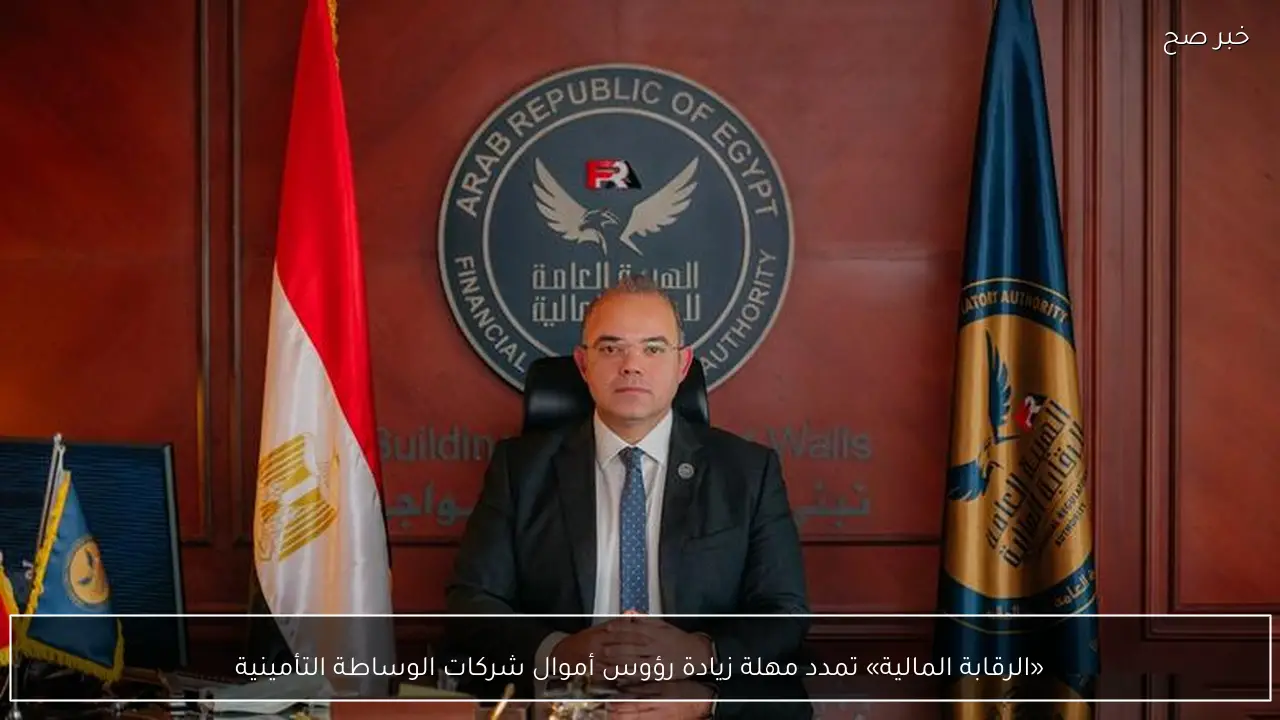 «الرقابة المالية» تمدد مهلة زيادة رؤوس أموال شركات الوساطة التأمينية