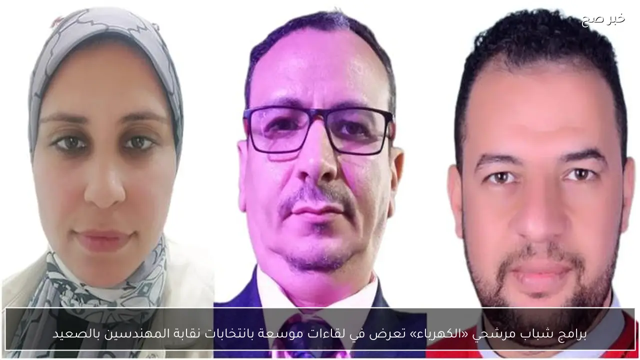 برامج شباب مرشحي «الكهرباء» تعرض في لقاءات موسعة بانتخابات نقابة المهندسين بالصعيد