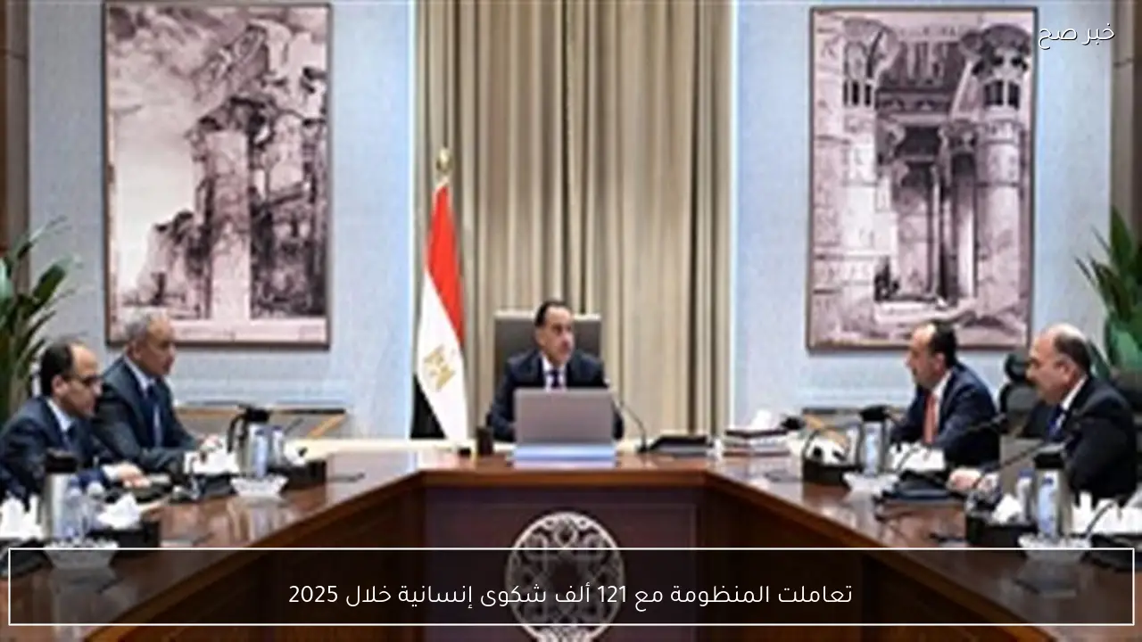 تعاملت المنظومة مع 121 ألف شكوى إنسانية خلال 2025