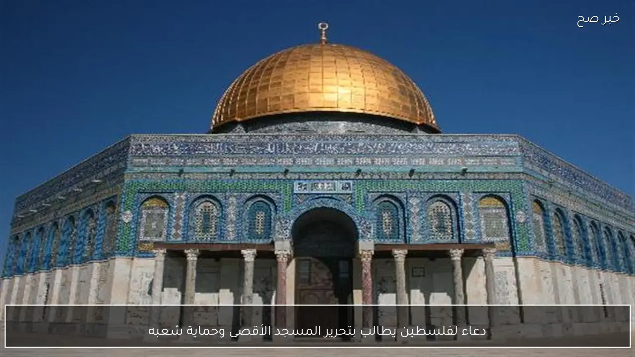 دعاء لفلسطين يطالب بتحرير المسجد الأقصى وحماية شعبه