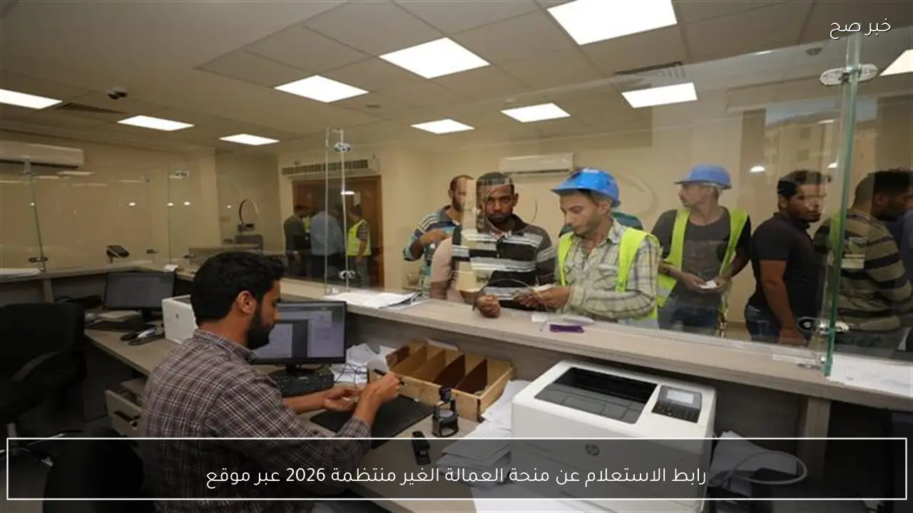 رابط الاستعلام عن منحة العمالة الغير منتظمة 2026 عبر موقع manpower.gov.eg برقمك القومي