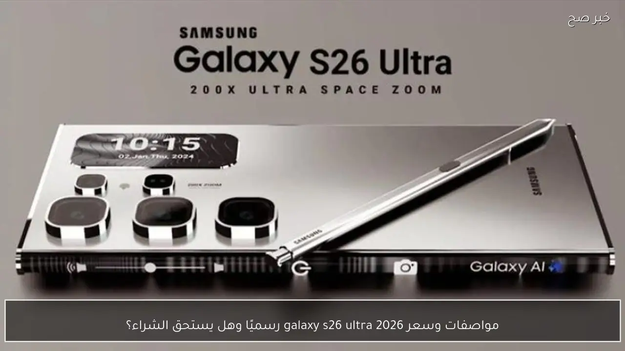 مواصفات وسعر galaxy s26 ultra 2026 رسميًا وهل يستحق الشراء؟