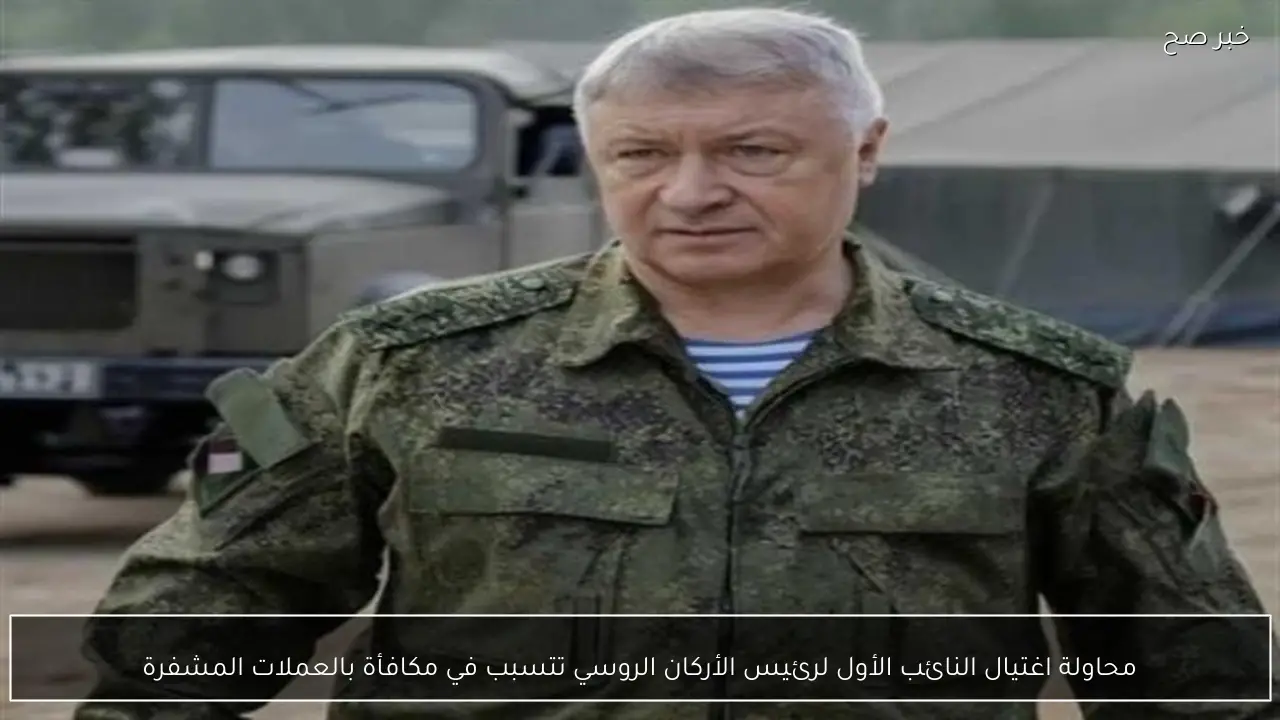 محاولة اغتيال النائب الأول لرئيس الأركان الروسي تتسبب في مكافأة بالعملات المشفرة