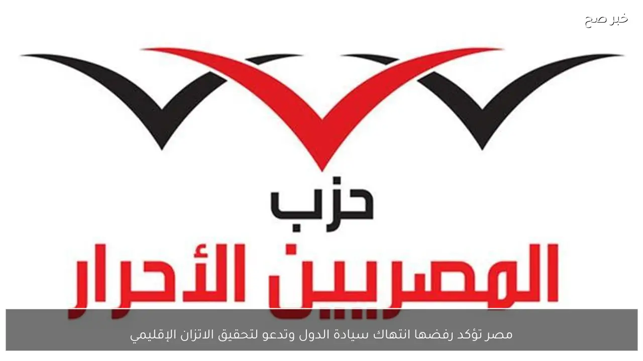 مصر تؤكد رفضها انتهاك سيادة الدول وتدعو لتحقيق الاتزان الإقليمي