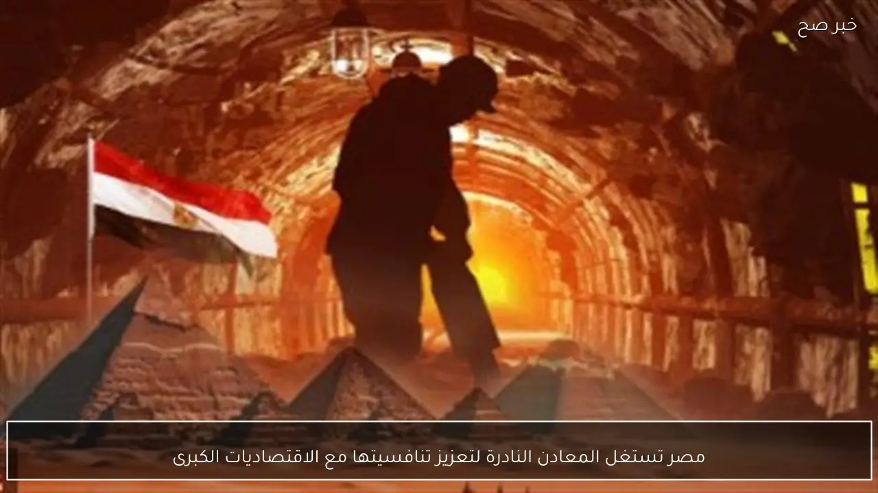 مصر تستغل المعادن النادرة لتعزيز تنافسيتها مع الاقتصاديات الكبرى