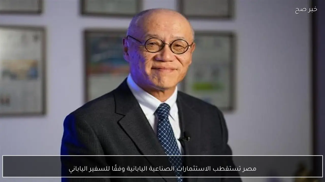 مصر تستقطب الاستثمارات الصناعية اليابانية وفقًا للسفير الياباني