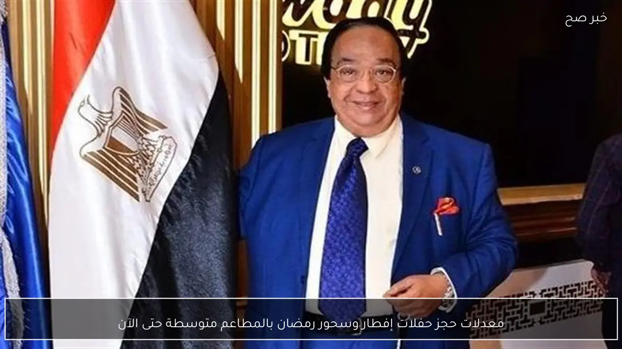 معدلات حجز حفلات إفطار وسحور رمضان بالمطاعم متوسطة حتى الآن