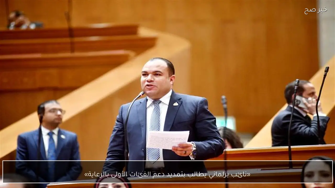 «نائب برلماني يطالب بتمديد دعم الفئات الأولى بالرعاية»