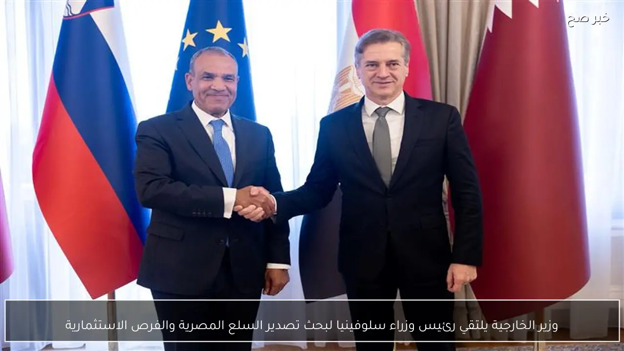وزير الخارجية يلتقي رئيس وزراء سلوفينيا لبحث تصدير السلع المصرية والفرص الاستثمارية