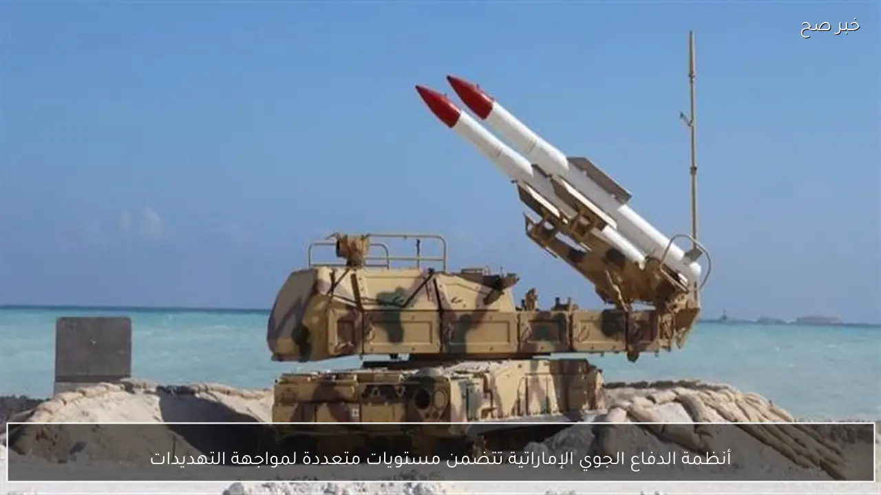 أنظمة الدفاع الجوي الإماراتية تتضمن مستويات متعددة لمواجهة التهديدات