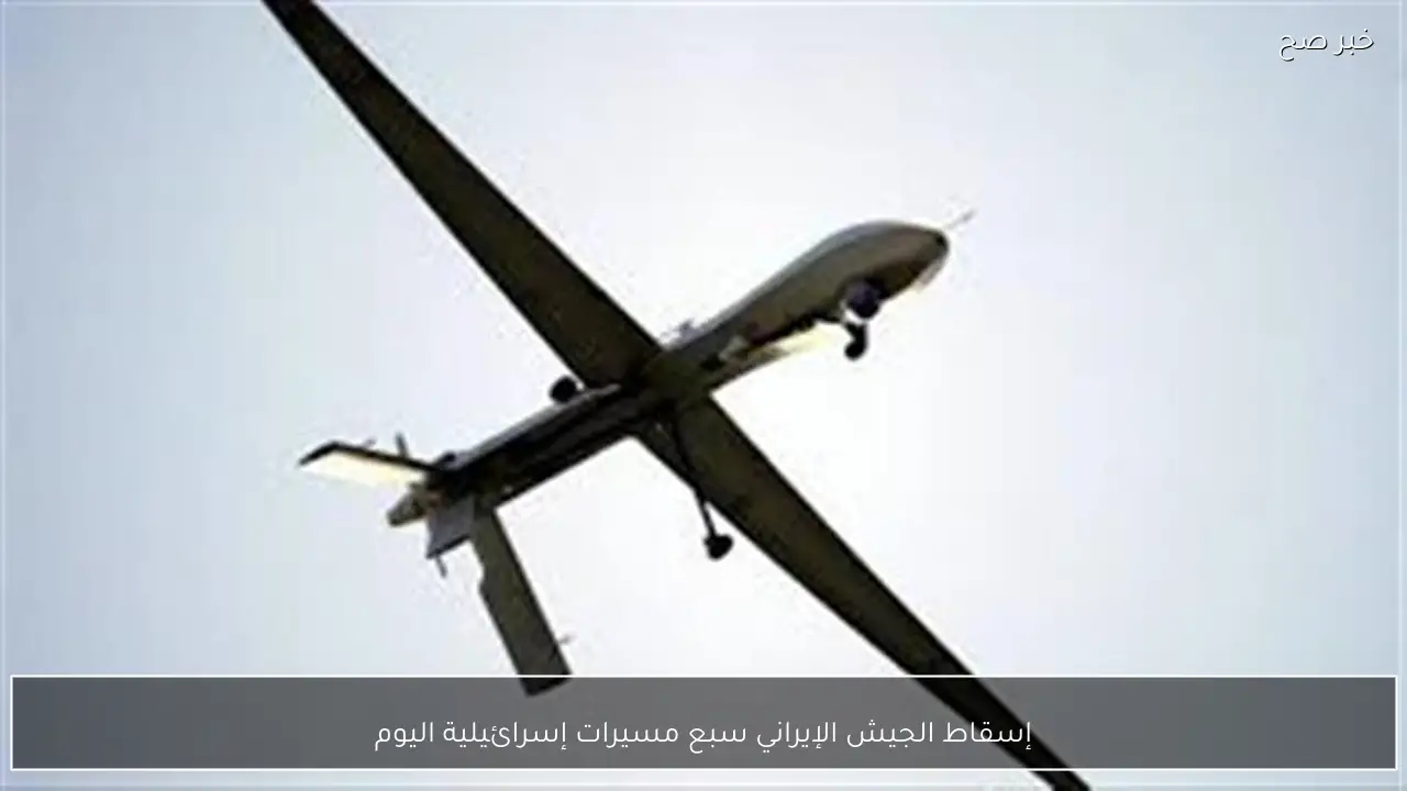 إسقاط الجيش الإيراني سبع مسيرات إسرائيلية اليوم